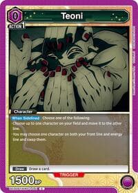 Teoni - UE05BT: Demon Slayer: Kimetsu no Yaiba - Union Arena card