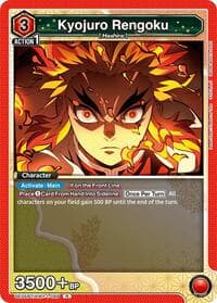 Kyojuro Rengoku (089) - UE05BT: Demon Slayer: Kimetsu no Yaiba - Union Arena card