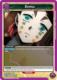 Enmu (044) - UE05BT: Demon Slayer: Kimetsu no Yaiba - Union Arena card