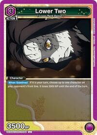 Lower Two - UE05BT: Demon Slayer: Kimetsu no Yaiba - Union Arena card
