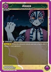 Akaza (051) - UE05BT: Demon Slayer: Kimetsu no Yaiba - Union Arena card