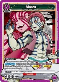Akaza (052) - UE05BT: Demon Slayer: Kimetsu no Yaiba - Union Arena card