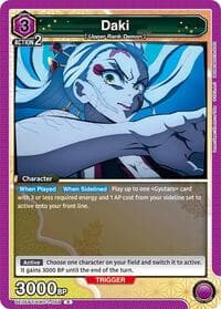 Daki (058) - UE05BT: Demon Slayer: Kimetsu no Yaiba - Union Arena card
