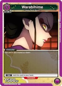 Warabihime - UE05BT: Demon Slayer: Kimetsu no Yaiba - Union Arena card