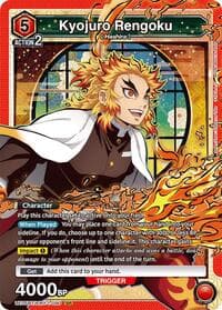 Kyojuro Rengoku (090) - UE05BT: Demon Slayer: Kimetsu no Yaiba - Union Arena card