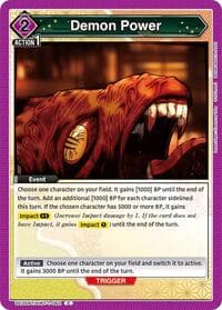 Demon Power - UE05BT: Demon Slayer: Kimetsu no Yaiba - Union Arena card