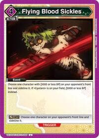 Flying Blood Sickles - UE05BT: Demon Slayer: Kimetsu no Yaiba - Union Arena card