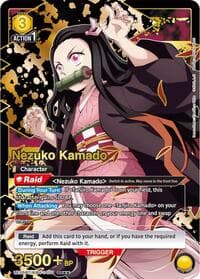 Nezuko Kamado (011) (SR**) - UE05BT: Demon Slayer: Kimetsu no Yaiba - Union Arena card