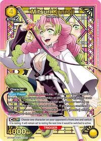 Mitsuri Kanroji (020) (SR*) - UE05BT: Demon Slayer: Kimetsu no Yaiba - Union Arena card