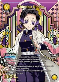 Shinobu Kocho (021) (R*) - UE05BT: Demon Slayer: Kimetsu no Yaiba - Union Arena card