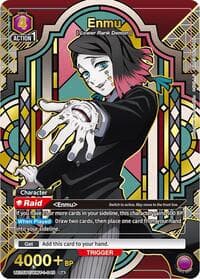 Enmu (045) (R*) - UE05BT: Demon Slayer: Kimetsu no Yaiba - Union Arena card