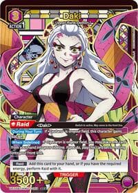 Daki (059) (SR*) - UE05BT: Demon Slayer: Kimetsu no Yaiba - Union Arena card