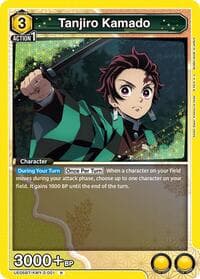Tanjiro Kamado (001) - UE05BT: Demon Slayer: Kimetsu no Yaiba - Union Arena card