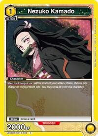 Nezuko Kamado (002) - UE05BT: Demon Slayer: Kimetsu no Yaiba - Union Arena card