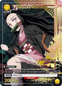 Nezuko Kamado (002) (R*) - UE05BT: Demon Slayer: Kimetsu no Yaiba - Union Arena card