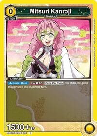 Mitsuri Kanroji (004) - UE05BT: Demon Slayer: Kimetsu no Yaiba - Union Arena card