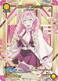 Mitsuri Kanroji (004) (C*) - UE05BT: Demon Slayer: Kimetsu no Yaiba - Union Arena card