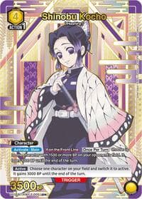 Shinobu Kocho (005) (U*) - UE05BT: Demon Slayer: Kimetsu no Yaiba - Union Arena card