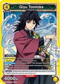 Giyu Tomioka (008) - UE05BT: Demon Slayer: Kimetsu no Yaiba - Union Arena card