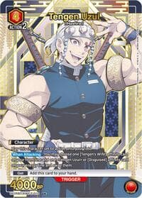 Tengen Uzui (010) (U*) - UE05BT: Demon Slayer: Kimetsu no Yaiba - Union Arena card