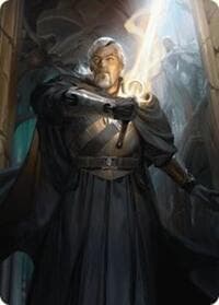 Odric, Lunarch Marshal Art Card - Art Series: Innistrad Remastered - Magic: The Gathering card