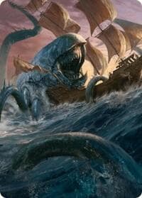 Hullbreaker Horror Art Card - Art Series: Innistrad Remastered - Magic: The Gathering card