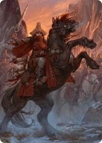 Zealous Conscripts Art Card - Art Series: Innistrad Remastered - Magic: The Gathering card