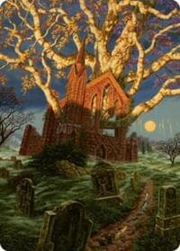 Abundant Growth Art Card - Art Series: Innistrad Remastered - Magic: The Gathering card