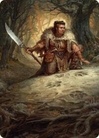 Tireless Tracker Art Card - Art Series: Innistrad Remastered - Magic: The Gathering card