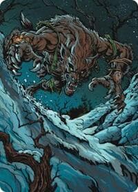Ravager of the Fells Art Card - Art Series: Innistrad Remastered - Magic: The Gathering card