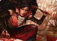 Blood Artist Art Card - Art Series: Innistrad Remastered - Magic: The Gathering card