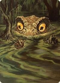 The Gitrog Monster Art Card - Art Series: Innistrad Remastered - Magic: The Gathering card