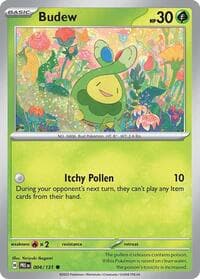 Budew - SV: Prismatic Evolutions - Pokemon card