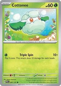 Cottonee - SV: Prismatic Evolutions - Pokemon card