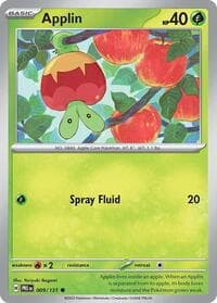 Applin - SV: Prismatic Evolutions - Pokemon card