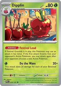 Dipplin - SV: Prismatic Evolutions - Pokemon card