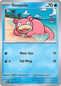 Slowpoke - SV: Prismatic Evolutions - Pokemon card