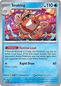 Seaking - SV: Prismatic Evolutions - Pokemon card