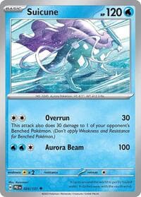 Suicune - SV: Prismatic Evolutions - Pokemon card