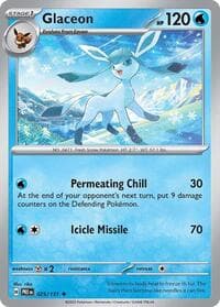 Glaceon - SV: Prismatic Evolutions - Pokemon card