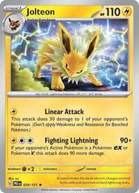 Jolteon - SV: Prismatic Evolutions - Pokemon card