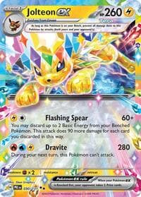 Jolteon ex - SV: Prismatic Evolutions - Pokemon card