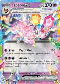 Espeon ex - SV: Prismatic Evolutions - Pokemon card
