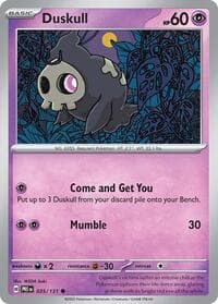 Duskull - SV: Prismatic Evolutions - Pokemon card