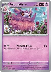 Aromatisse - SV: Prismatic Evolutions - Pokemon card