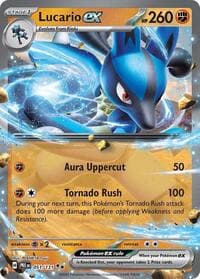 Lucario ex - SV: Prismatic Evolutions - Pokemon card