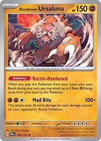 Bloodmoon Ursaluna - SV: Prismatic Evolutions - Pokemon card
