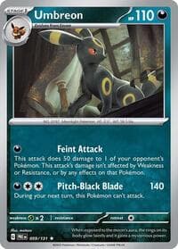 Umbreon - SV: Prismatic Evolutions - Pokemon card