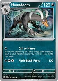Houndoom - SV: Prismatic Evolutions - Pokemon card