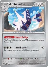 Archaludon - SV: Prismatic Evolutions - Pokemon card